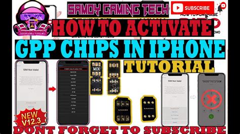 iPhone GPP Chips Troubleshoot .